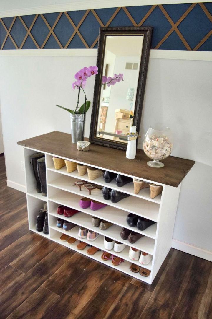 Shoe Organizer and Rack for the Closet