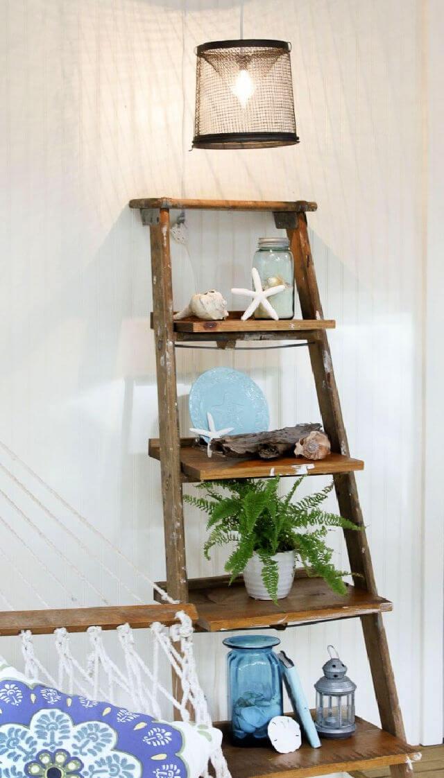 Ladder Display Shelves