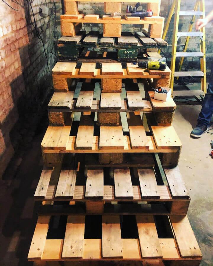 Pallet Stair Project