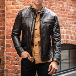 Styling Ideas to Style Mens Leather Jacket Casually