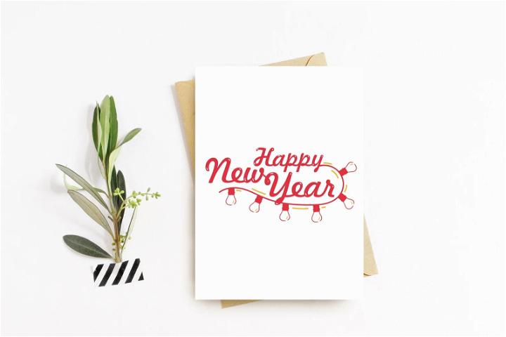 7 Ideas for Making an Eye Catching New Year Card